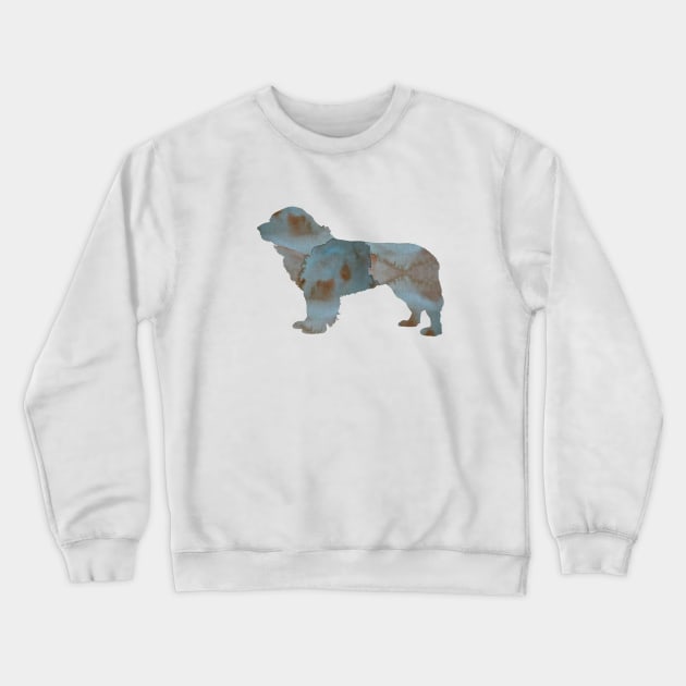 Newfoundland Dog Crewneck Sweatshirt by BittenByErmines